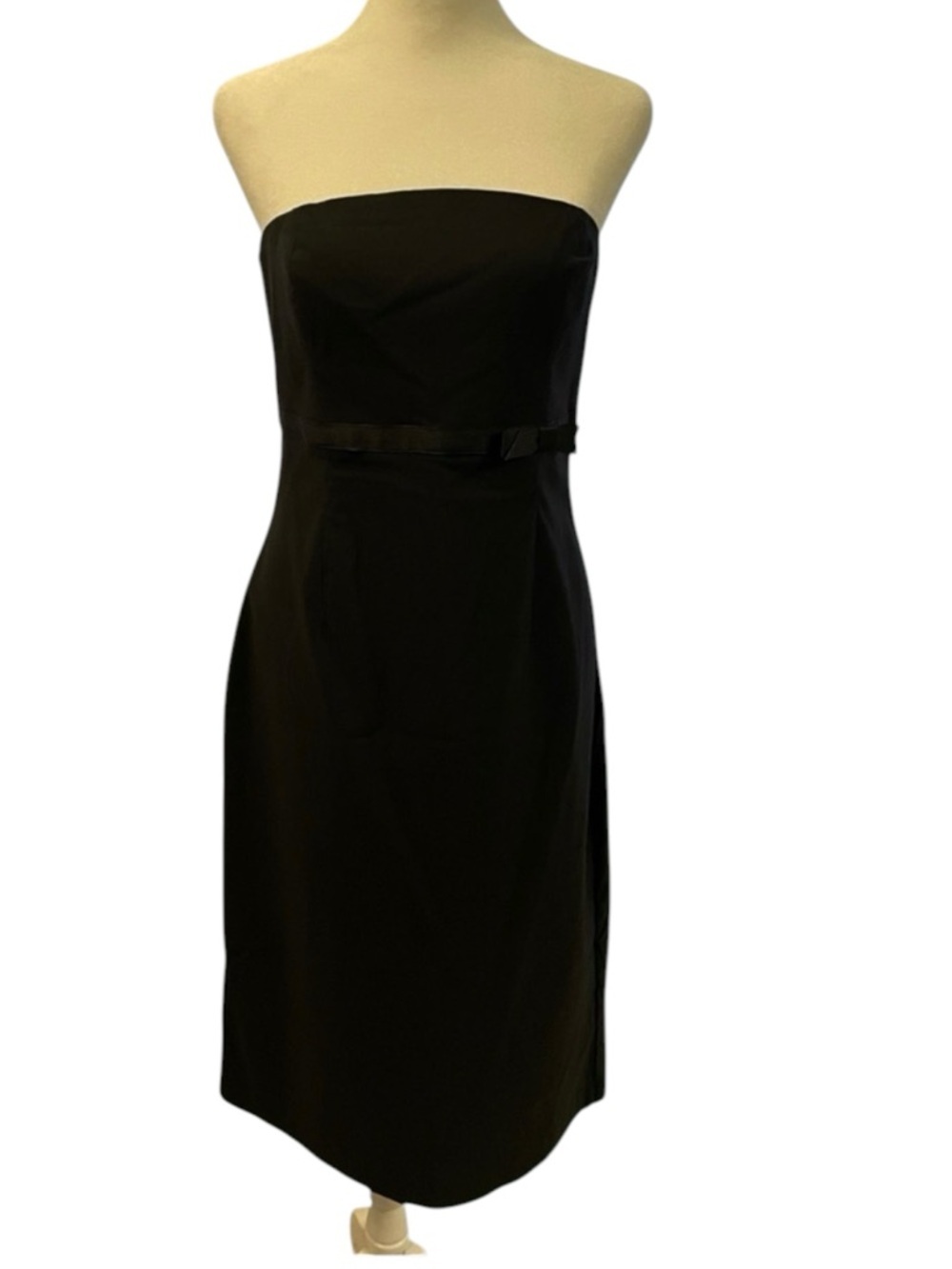 🖤Express Stretch Strapless Dress. Black. Size 10. EUC. Measurements in pictures.